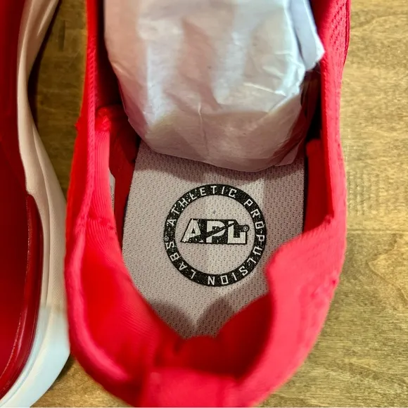APL Men’s TechLoom Bliss Shoes Red White Size 11 Brand New