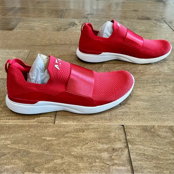 APL Men’s TechLoom Bliss Shoes Red White Size 11 Brand New