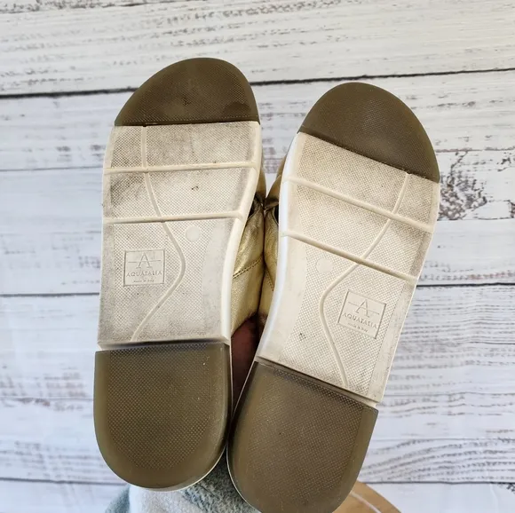 Aquatalia slide sandals size 10