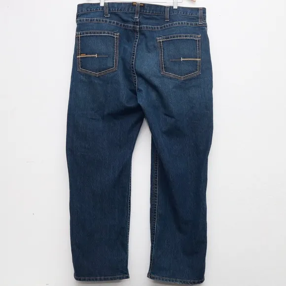 Ariat Rebar Jeans Men's 42x32 Relaxed Boot Cut Workwear Durable Denim