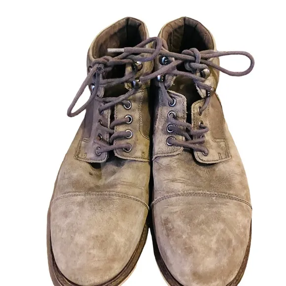 ASHTON GREY COLLECTION Mens Gray Boots