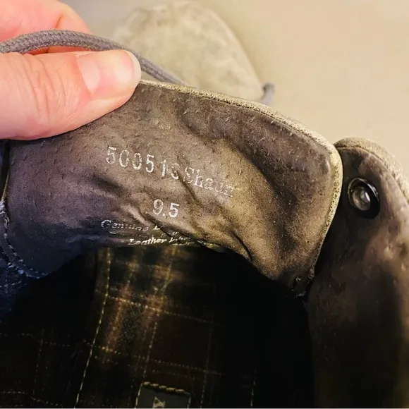 ASHTON GREY COLLECTION Mens Gray Boots