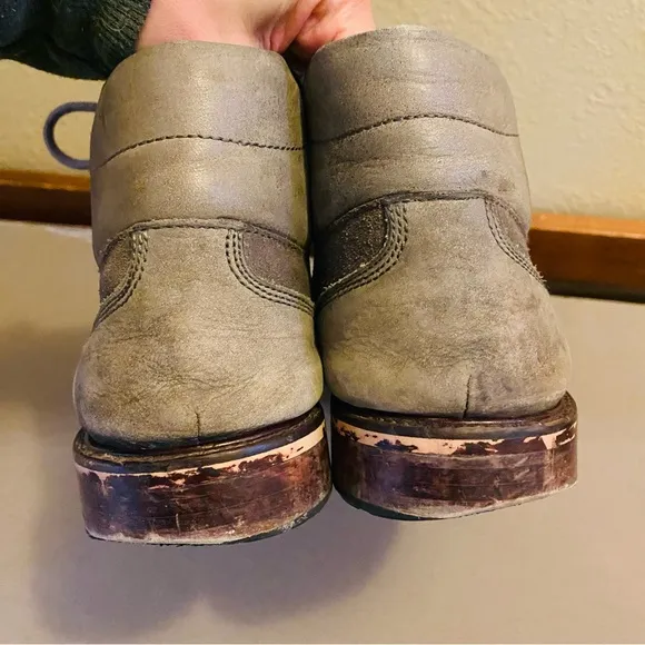 ASHTON GREY COLLECTION Mens Gray Boots