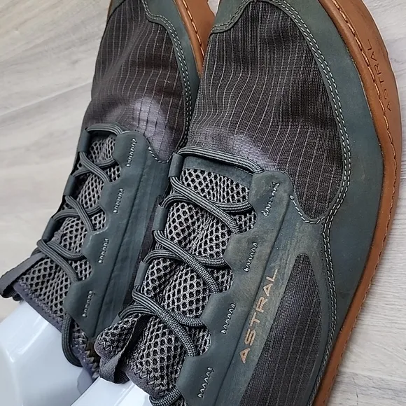 Astral Loyak AC Mens Breathable Lightweight Comfort Water Shoe Green Brown Sz 13