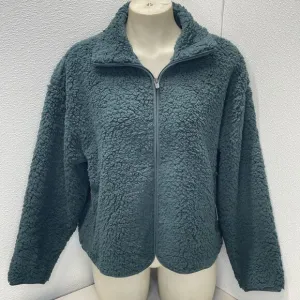 Athleta Women's Jacket Cloud Fleece Size MP Green