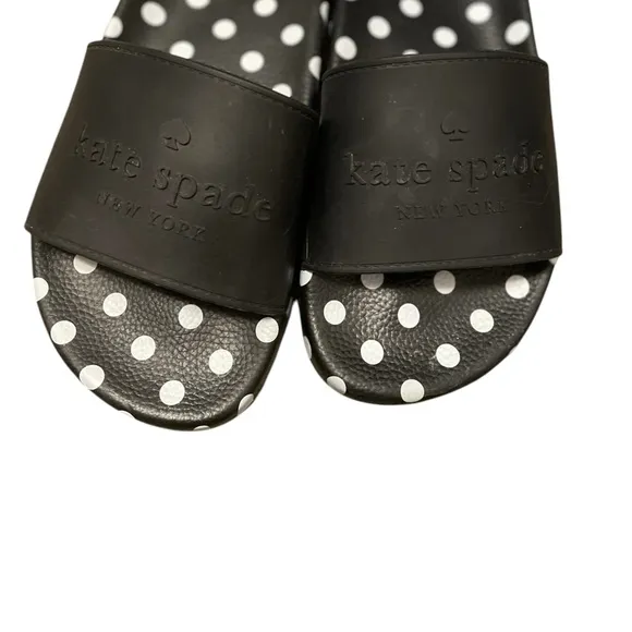 Authentic Kate Spade Sunny Polka Dot Slides