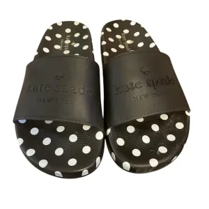 Authentic Kate Spade Sunny Polka Dot Slides
