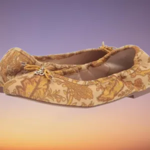 📣Authentic Sam Edelman Felicia Ballet Flats  🆕 In  Box Size 5️⃣ SE Logo Charm
