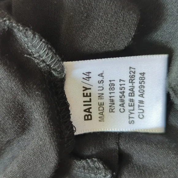 Bailey 44 Cuddled Up Sweatshirt Dress Black S