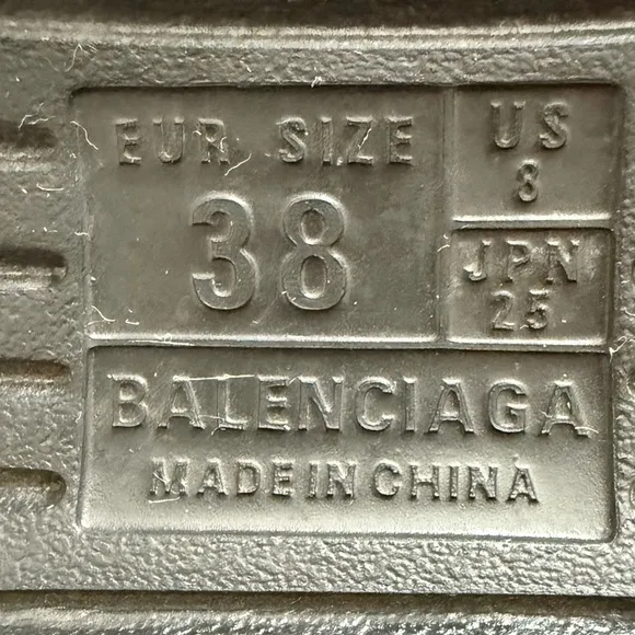 [Balenciaga] Black Mold Slide Sandals