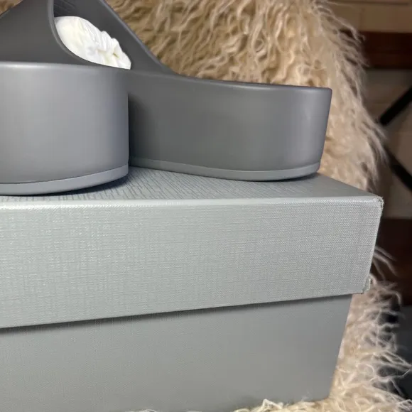 Balenciaga Gray Women’s Slides