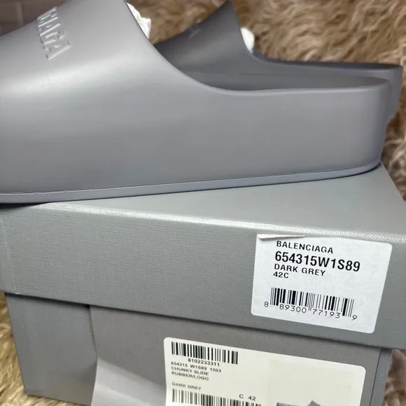 Balenciaga Gray Women’s Slides