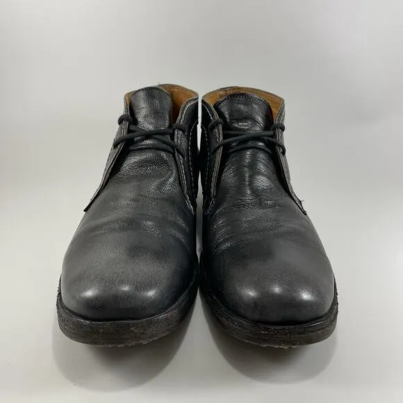 Bed Stu Draco Chukka Men’s Size 8 Black Leather Lace Up Boots Mexico Style 702