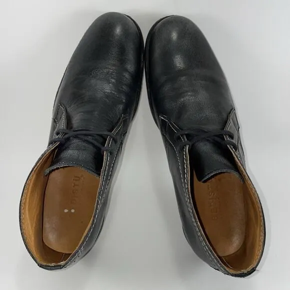 Bed Stu Draco Chukka Men’s Size 8 Black Leather Lace Up Boots Mexico Style 702