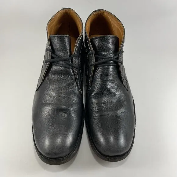 Bed Stu Draco Chukka Men’s Size 8 Black Leather Lace Up Boots Mexico Style 702