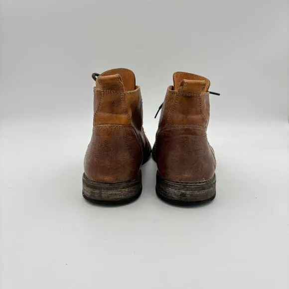 Bed Stu Workshop Leather Lace Up Cobbler Boots Men's 10.5