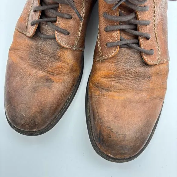 Bed Stu Workshop Leather Lace Up Cobbler Boots Men's 10.5