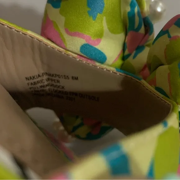 Betsey Johnson Women's Floral Slide Sandals - Multicolor 8