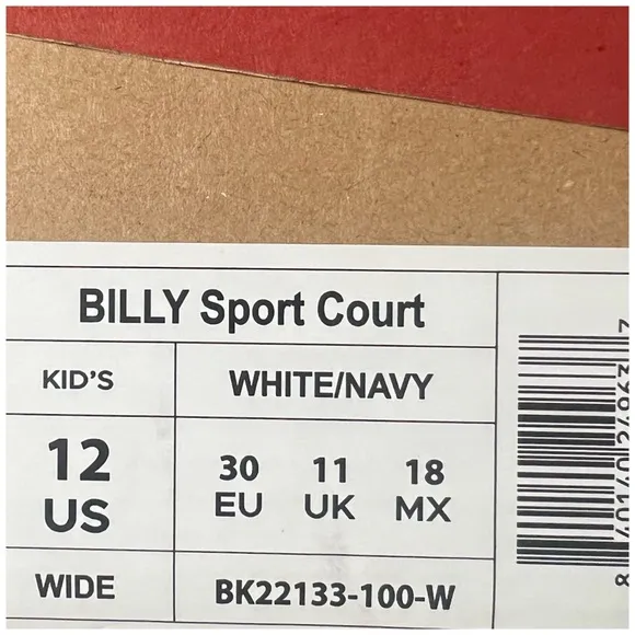 Billy • Boys Sport Court Sneakers