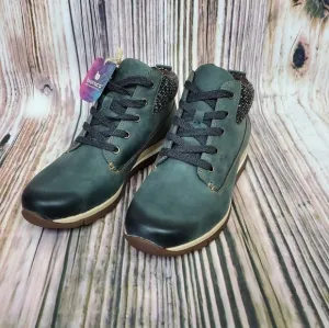 Bionica Blue Jean Tucson Lace Up Hiker Boots