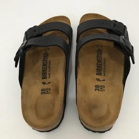 Birkenstock Arizona Birko-Flor Slide Sandals Size 38