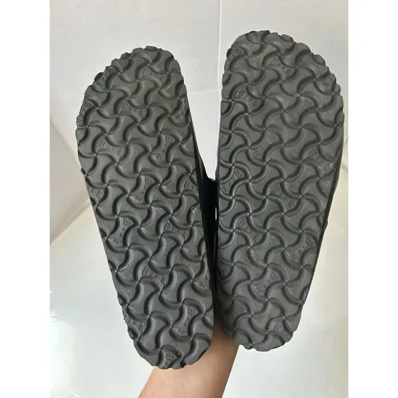 Birkenstock Arizona Essentials EVA Slide Black Sandal Size 38