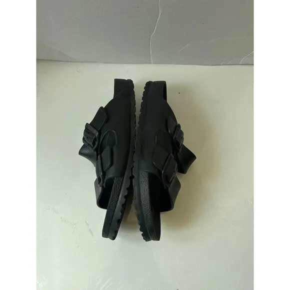 Birkenstock Arizona Essentials EVA Slide Black Sandal Size 38