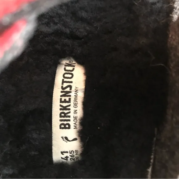 Birkenstock Arizona Sherling Rivet Slide sandals