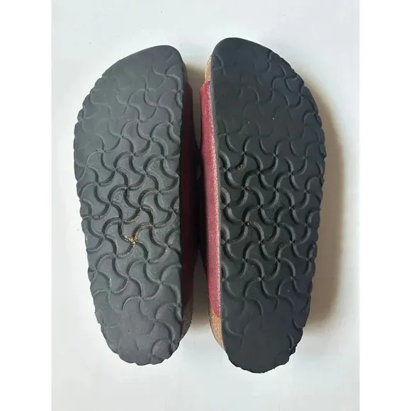 Birkenstock Arizona Slide sandals size 38 Red