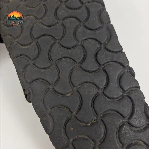 Birkenstock Black Patent Leather Arizona Two Strap Sandals Shoe Womens 9.5 UK 40
