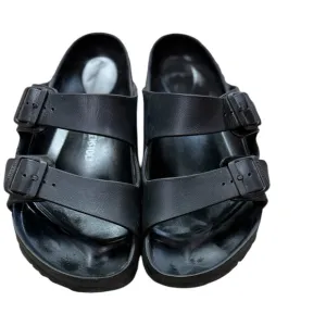 Birkenstock Black Slide on Sandals