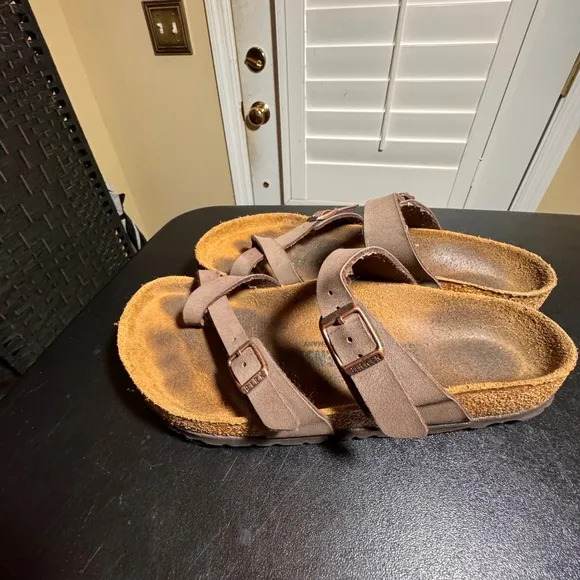 Birkenstock EU 38 mayari nubuck sandals slipper slide