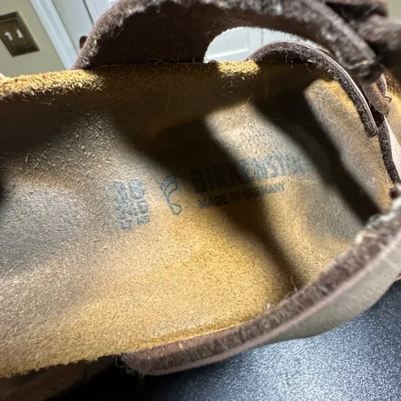 Birkenstock EU 38 mayari nubuck sandals slipper slide