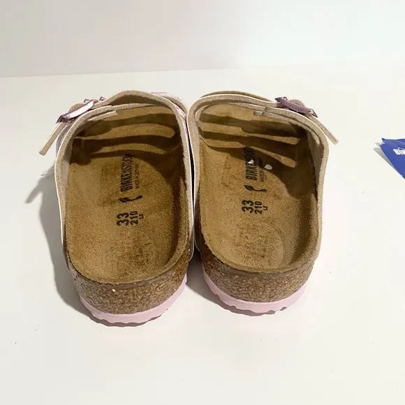 Birkenstock Florida Unicorn Pink Sandals for Girls 33