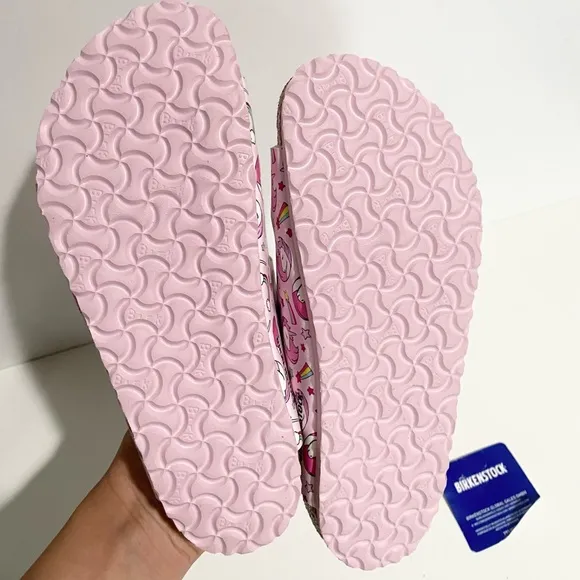 Birkenstock Florida Unicorn Pink Sandals for Girls 33