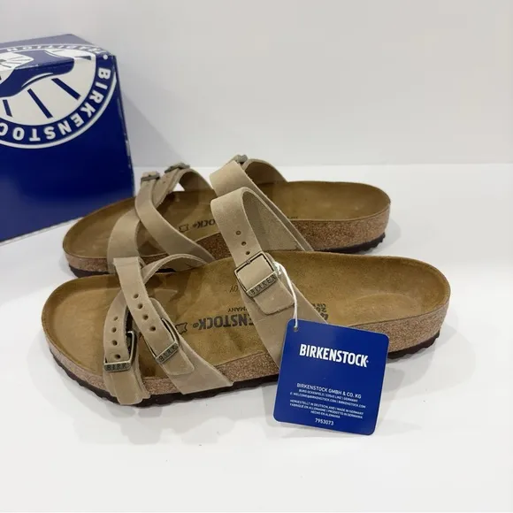 Birkenstock Franca Tobacco Brown Slide On Women’s Sandals