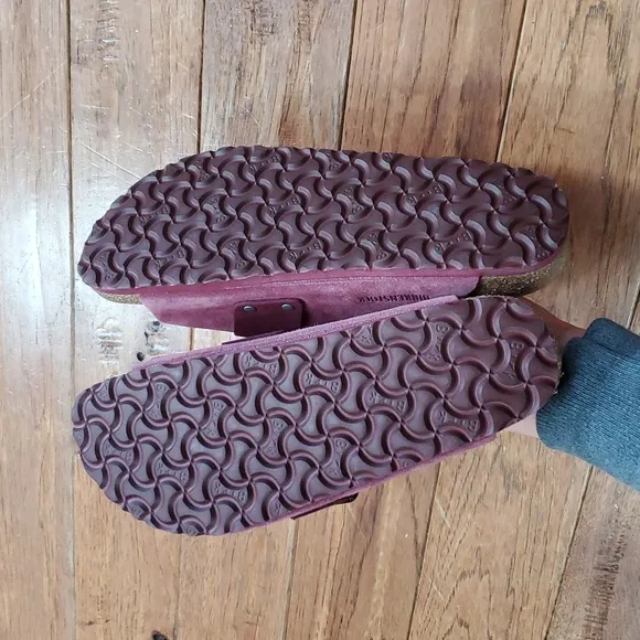 Birkenstock Kyoto nubuck suede Slide Sandals