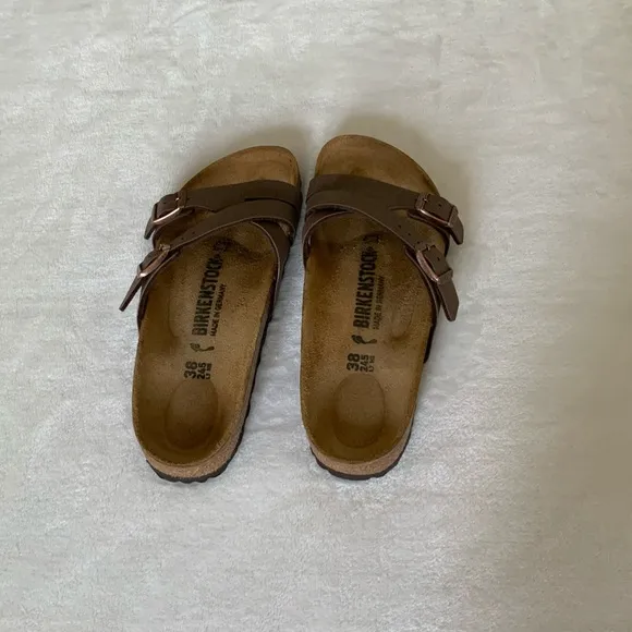 Birkenstock Women's Yao Birkibuc Slide Sandals