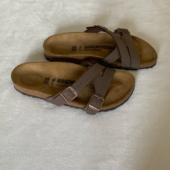 Birkenstock Women's Yao Birkibuc Slide Sandals