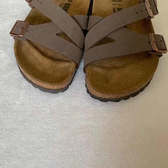 Birkenstock Women's Yao Birkibuc Slide Sandals