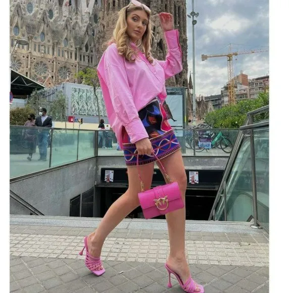 BLOGGER'S FAVE! ZARA PUCCI STYLE PRINTED SHORT SKIRT NW