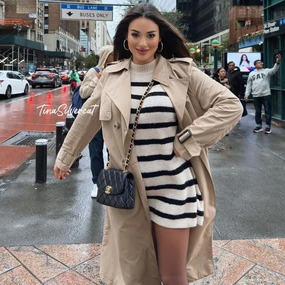 BLOGGER'S FAVE! Zara ZW Collection Trench Coat NWT