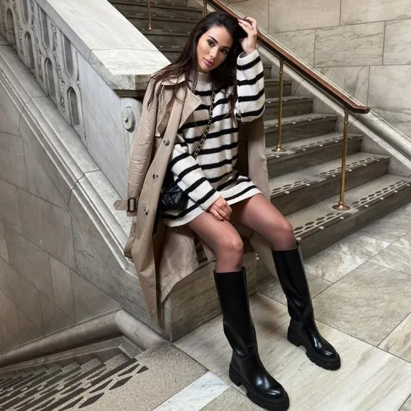 BLOGGER'S FAVE! Zara ZW Collection Trench Coat NWT