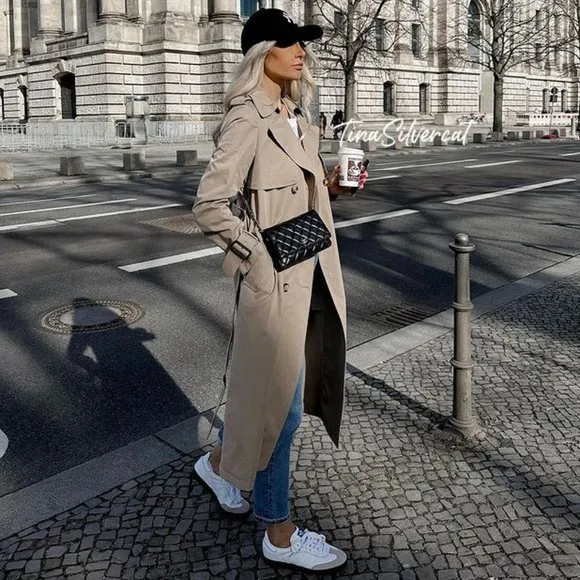 BLOGGER'S FAVE! Zara ZW Collection Trench Coat NWT