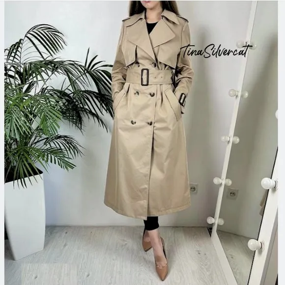 BLOGGER'S FAVE! Zara ZW Collection Trench Coat NWT