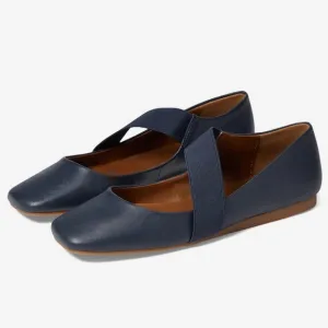 Blondo Brielle Waterproof Ballet Flat Navy Blue