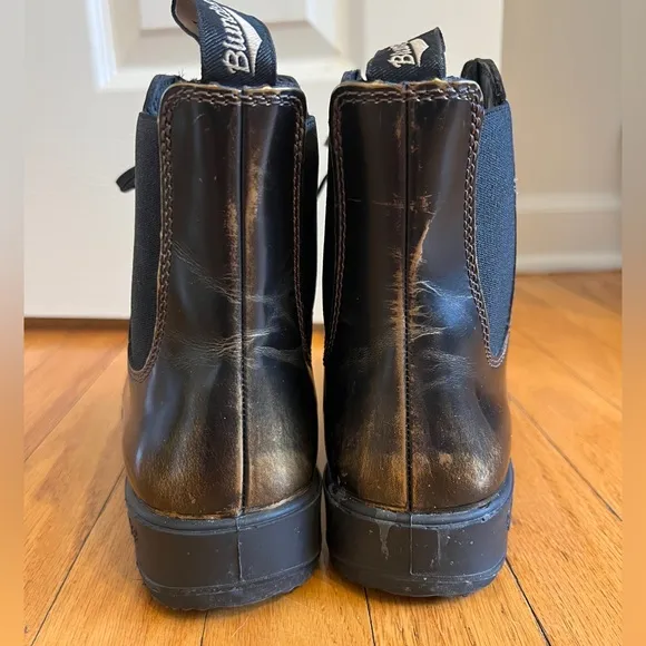 Blundstone Women's‎ Lace Up Gore Boots 2218 in Black Gold Brush Size 8.5 US