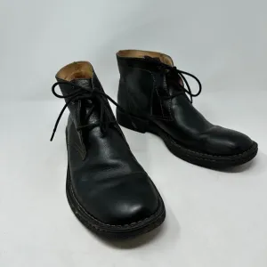 Born Harrison Chukka Boots Lace-Up Black Leather
