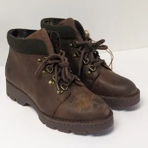 Born Sopris Hiker Boots, Brown Leather, Womens 8 M (EU 39)