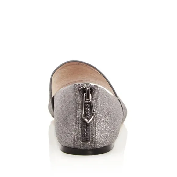 Botkier Maxine Glitter Open Toe Flats